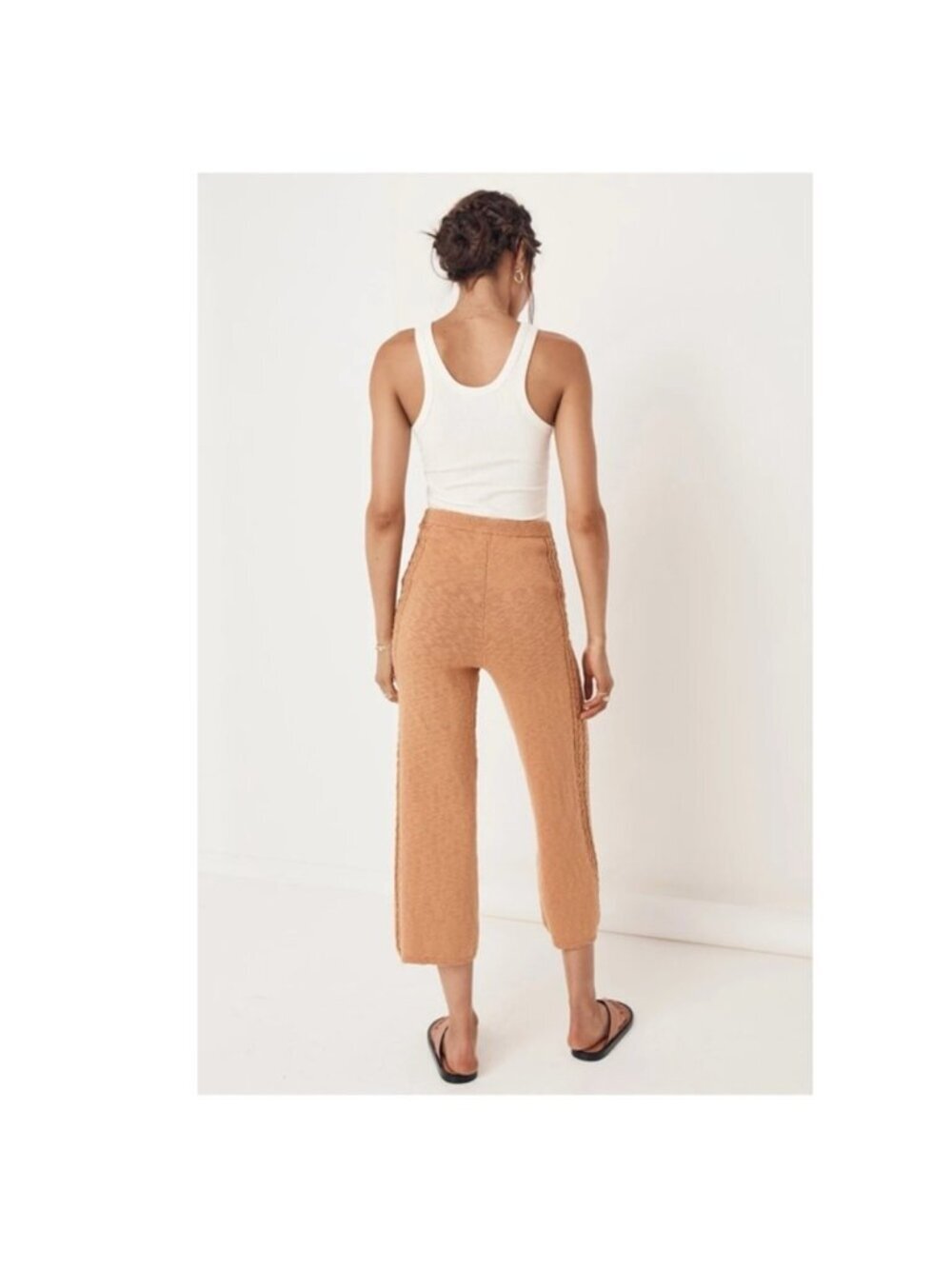 Spell NWT Yellowstone Caramel Knit Pants in Medium - Picture 3 of 7